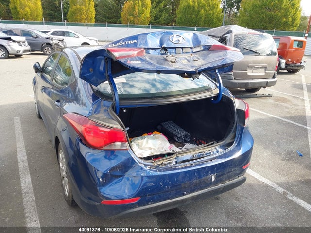 2016 Hyundai Elantra Se/sport/limited მანქანა იყიდება აუქციონზე, vin: 5NPDH4AE8GH678214, აუქციონის ნომერი: 40091376