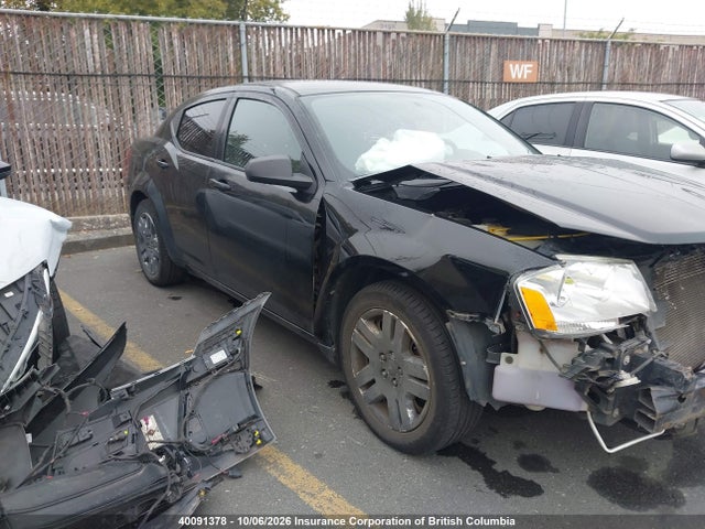 40091378 :رقم المزاد ، 1C3CDZAB8DN587695 vin ، 2013 Dodge Avenger Se مزاد بيع