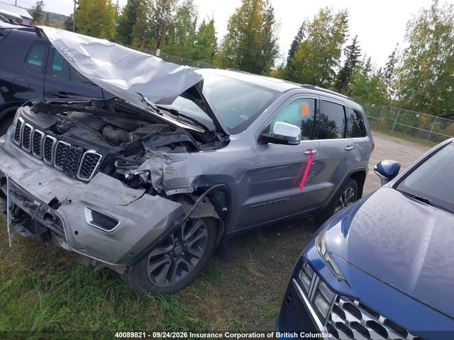 Aukcja sprzedaży 2018 Jeep Grand Cherokee Limited, vin: 1C4RJFBG5JC510510, numer aukcji: 40089821