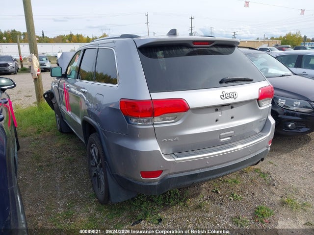 Aukcja sprzedaży 2018 Jeep Grand Cherokee Limited, vin: 1C4RJFBG5JC510510, numer aukcji: 40089821