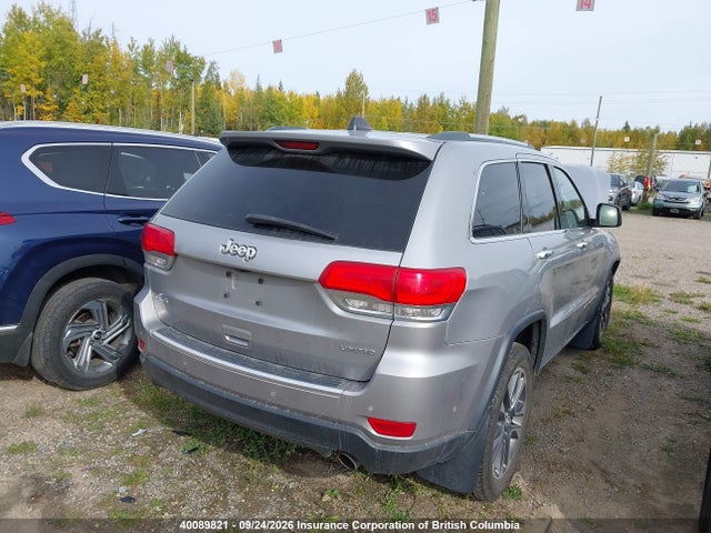 Aukcja sprzedaży 2018 Jeep Grand Cherokee Limited, vin: 1C4RJFBG5JC510510, numer aukcji: 40089821