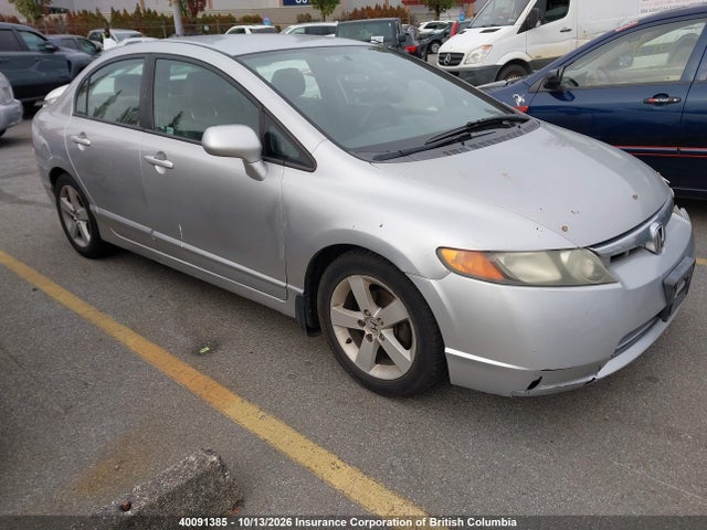 2006 Honda Civic მანქანა იყიდება აუქციონზე, vin: 1HGFA16406L800734, აუქციონის ნომერი: 40091385