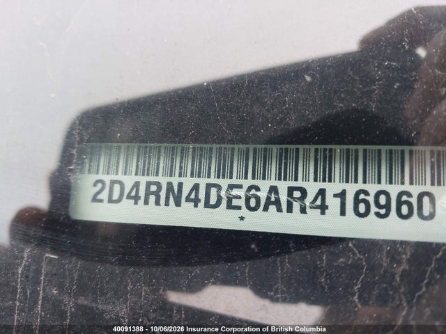 Продаж на аукціоні авто 2010 Dodge Grand Caravan Se, vin: 2D4RN4DE6AR416960, номер лоту: 40091388