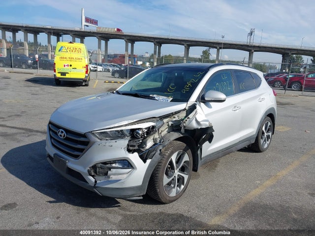 Aukcja sprzedaży 2016 Hyundai Tucson Limited/sport And Eco/se, vin: KM8J3CA2XGU061576, numer aukcji: 40091392