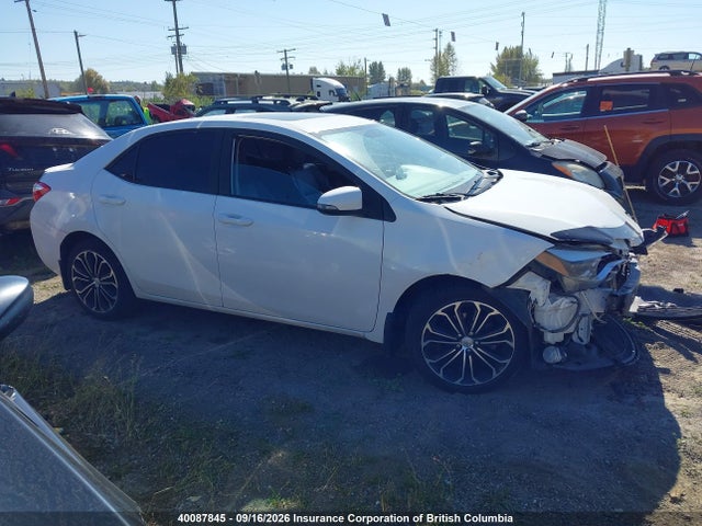 Aukcja sprzedaży 2015 Toyota Corolla L/le/le Pls/prm/s/s Pls, vin: 2T1BURHE8FC317640, numer aukcji: 40087845