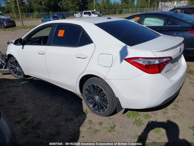 Aukcja sprzedaży 2015 Toyota Corolla L/le/le Pls/prm/s/s Pls, vin: 2T1BURHE8FC317640, numer aukcji: 40087845