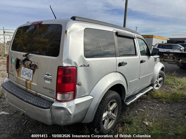 40091413 :رقم المزاد ، 1D4PU5GK3AW102370 vin ، 2010 Dodge Nitro Sxt مزاد بيع