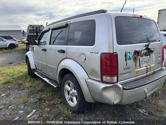 40091413 :رقم المزاد ، 1D4PU5GK3AW102370 vin ، 2010 Dodge Nitro Sxt مزاد بيع