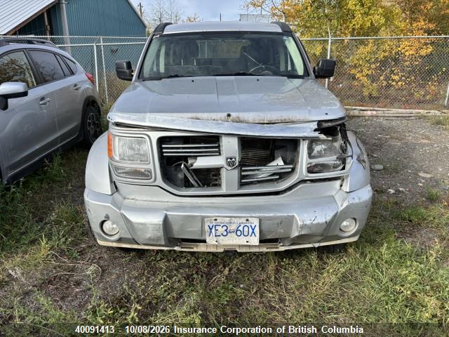 40091413 :رقم المزاد ، 1D4PU5GK3AW102370 vin ، 2010 Dodge Nitro Sxt مزاد بيع