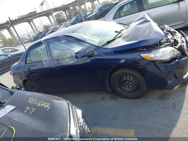40091417 :رقم المزاد ، 2T1BU4EEXBC570623 vin ، 2011 Toyota Corolla S/le مزاد بيع