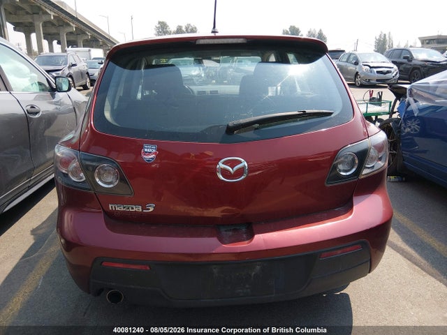 Aukcja sprzedaży 2008 Mazda 3 Hatchback, vin: JM1BK343781169981, numer aukcji: 40081240