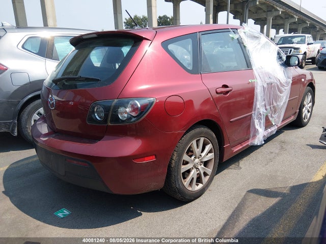 Aukcja sprzedaży 2008 Mazda 3 Hatchback, vin: JM1BK343781169981, numer aukcji: 40081240