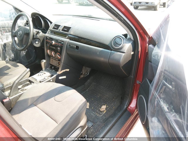 Aukcja sprzedaży 2008 Mazda 3 Hatchback, vin: JM1BK343781169981, numer aukcji: 40081240