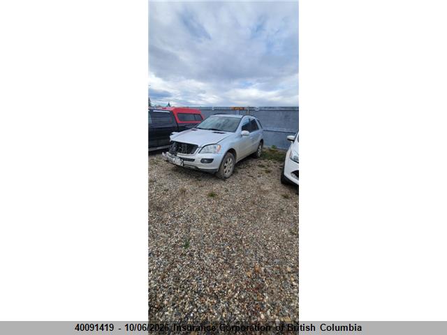 Aukcja sprzedaży 2006 Mercedes-benz Ml 350, vin: 4JGBB86E46A033747, numer aukcji: 40091419