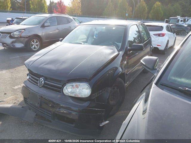 40091421 :رقم المزاد ، 9BWBS21J314014450 vin ، 2001 Volkswagen Golf مزاد بيع