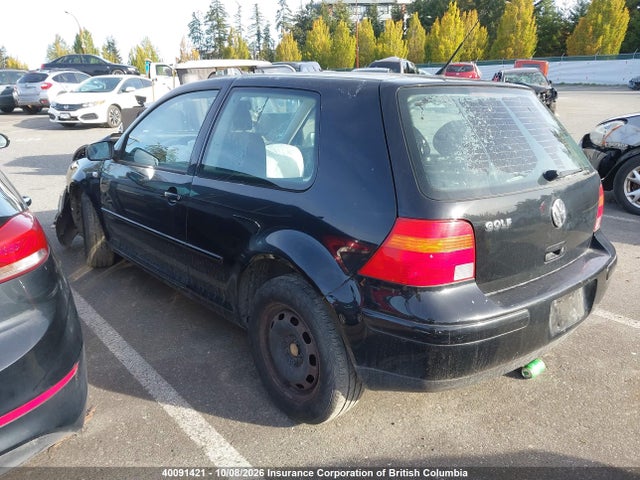 40091421 :رقم المزاد ، 9BWBS21J314014450 vin ، 2001 Volkswagen Golf مزاد بيع
