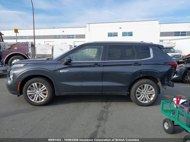 40091433 :رقم المزاد ، JA4T5VA93SZ605681 vin ، 2025 Mitsubishi Outlander Plug-in Hybrid Le/se S-awc/sel S-awc مزاد بيع
