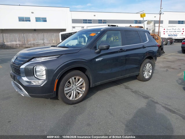 40091433 :رقم المزاد ، JA4T5VA93SZ605681 vin ، 2025 Mitsubishi Outlander Plug-in Hybrid Le/se S-awc/sel S-awc مزاد بيع