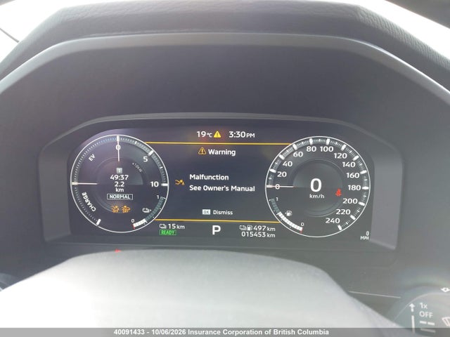 40091433 :رقم المزاد ، JA4T5VA93SZ605681 vin ، 2025 Mitsubishi Outlander Plug-in Hybrid Le/se S-awc/sel S-awc مزاد بيع