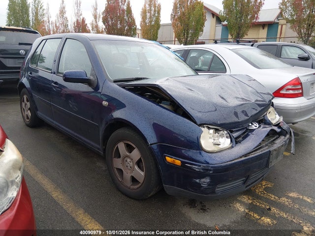 40090979 :رقم المزاد ، WVWGA21J2YW605743 vin ، 2000 Volkswagen Golf Gls مزاد بيع