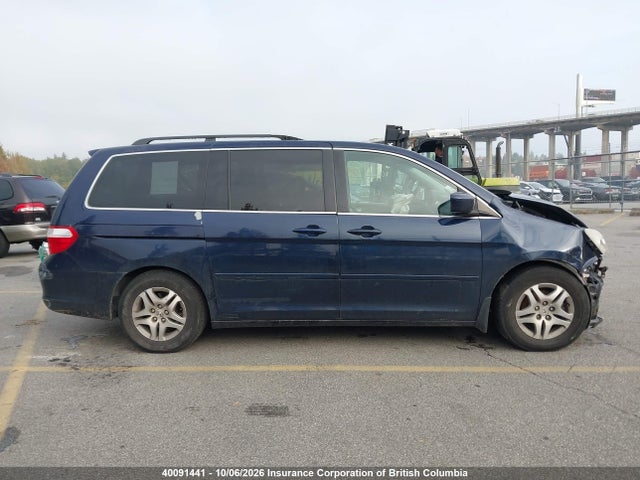 2005 Honda Odyssey Exl მანქანა იყიდება აუქციონზე, vin: 5FNRL38775B501557, აუქციონის ნომერი: 40091441