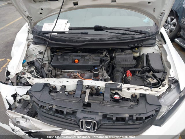 40091444 :رقم المزاد ، 2HGFB2F51CH113380 vin ، 2012 Honda Civic مزاد بيع