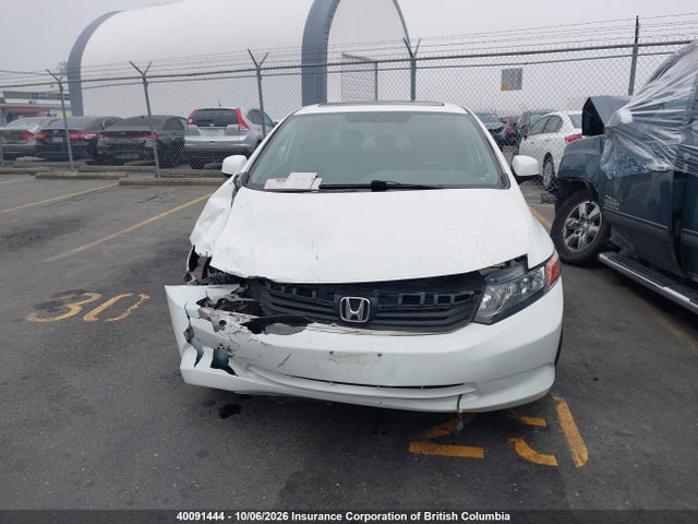 40091444 :رقم المزاد ، 2HGFB2F51CH113380 vin ، 2012 Honda Civic مزاد بيع