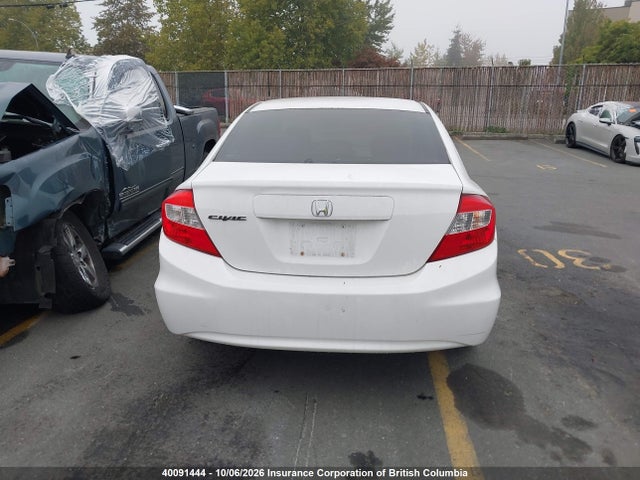 40091444 :رقم المزاد ، 2HGFB2F51CH113380 vin ، 2012 Honda Civic مزاد بيع