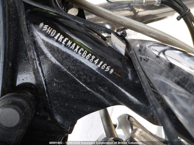40091453 :رقم المزاد ، 5HD1KEMAXCB684165 vin ، 2012 Harley-davidson Flhtk Electra Glide Ultra Ltd مزاد بيع