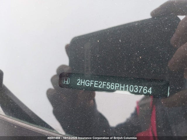 2HGFE2F56PH103764 Honda Civic