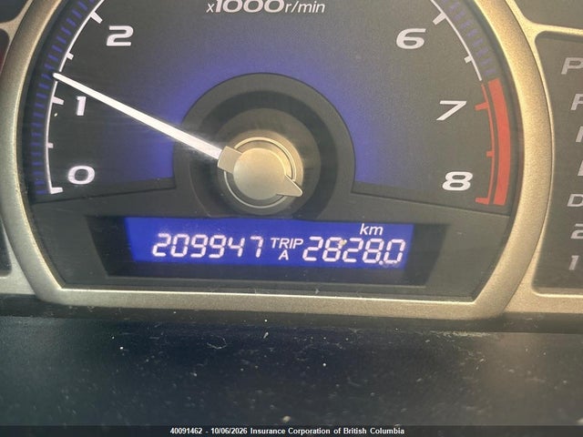 40091462 :رقم المزاد ، 2HGFA165X7H026242 vin ، 2007 Honda Civic مزاد بيع
