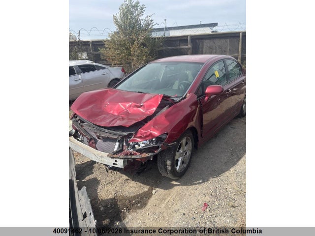 40091462 :رقم المزاد ، 2HGFA165X7H026242 vin ، 2007 Honda Civic مزاد بيع