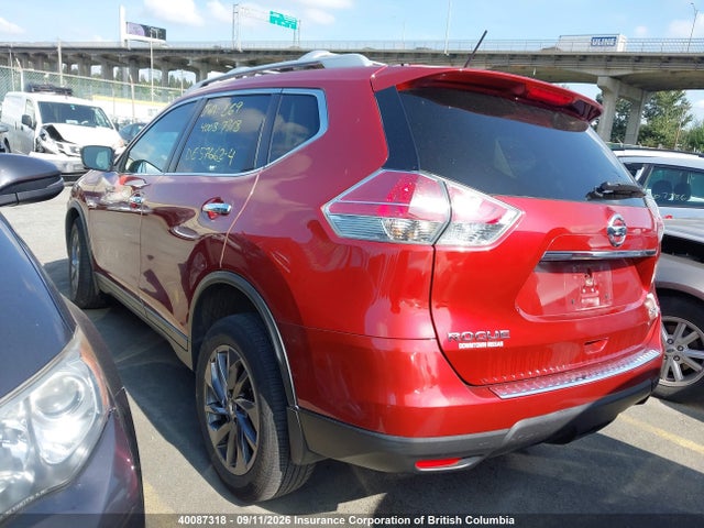 Aukcja sprzedaży 2016 Nissan Rogue S/sl/sv, vin: 5N1AT2MV9GC817808, numer aukcji: 40087318