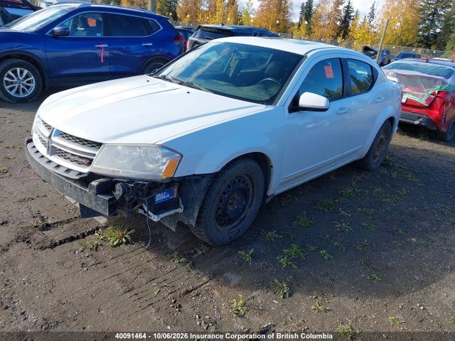 40091464 :رقم المزاد ، 1C3CDZCB1CN236977 vin ، 2012 Dodge Avenger Sxt مزاد بيع