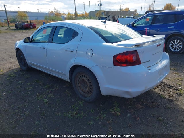 40091464 :رقم المزاد ، 1C3CDZCB1CN236977 vin ، 2012 Dodge Avenger Sxt مزاد بيع