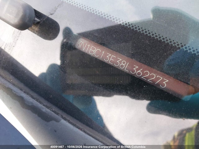 Aukcja sprzedaży 2008 Nissan Versa, vin: 3N1BC13E38L362273, numer aukcji: 40091467