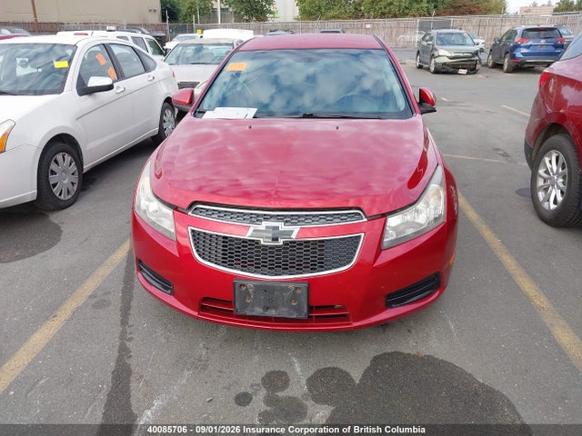 40085706 :رقم المزاد ، 1G1PC5SB8D7178715 vin ، 2013 Chevrolet Cruze Lt مزاد بيع