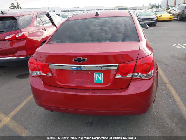 40085706 :رقم المزاد ، 1G1PC5SB8D7178715 vin ، 2013 Chevrolet Cruze Lt مزاد بيع