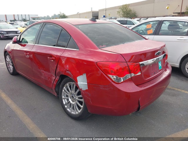 40085706 :رقم المزاد ، 1G1PC5SB8D7178715 vin ، 2013 Chevrolet Cruze Lt مزاد بيع