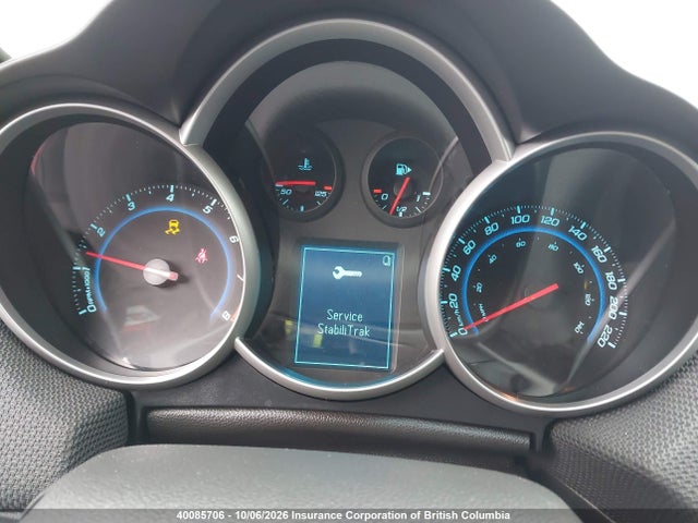 40085706 :رقم المزاد ، 1G1PC5SB8D7178715 vin ، 2013 Chevrolet Cruze Lt مزاد بيع