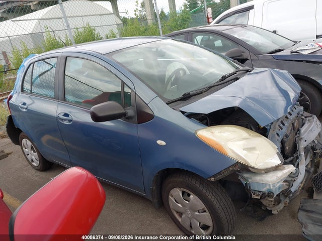 40086374 :رقم المزاد ، JTDKT923475083277 vin ، 2007 Toyota Yaris مزاد بيع