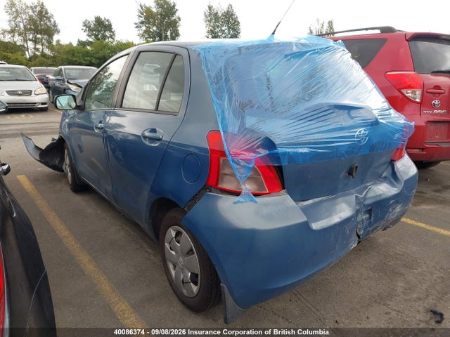 40086374 :رقم المزاد ، JTDKT923475083277 vin ، 2007 Toyota Yaris مزاد بيع