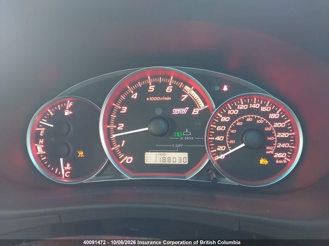 Продаж на аукціоні авто 2011 Subaru Impreza Wrx Sti, vin: JF1GR8G61BL807681, номер лоту: 40091472
