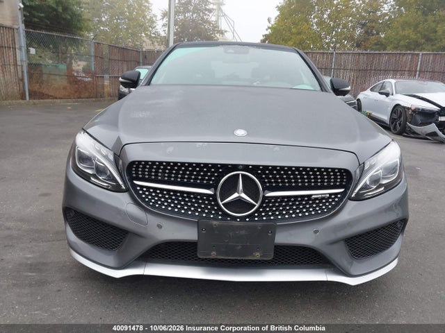 Продаж на аукціоні авто 2017 Mercedes-benz C 43 4mati Amg, vin: 55SWF6EB5HU192033, номер лоту: 40091478