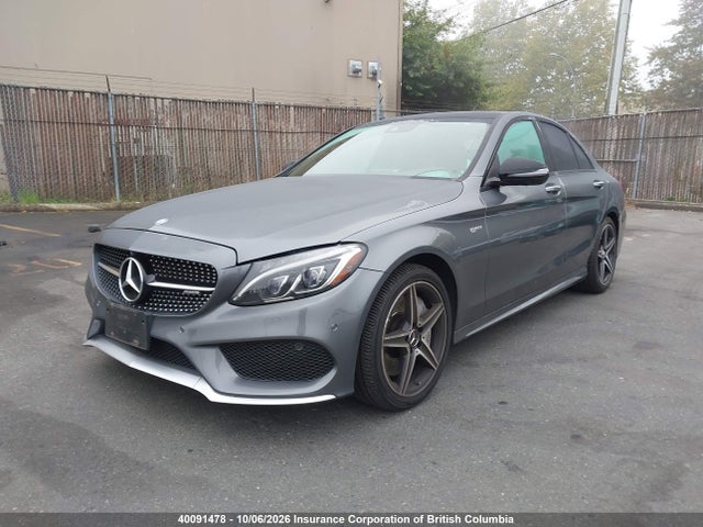 Продаж на аукціоні авто 2017 Mercedes-benz C 43 4mati Amg, vin: 55SWF6EB5HU192033, номер лоту: 40091478