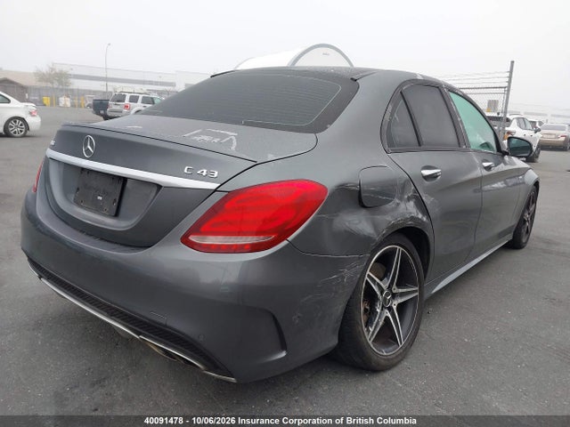 Продаж на аукціоні авто 2017 Mercedes-benz C 43 4mati Amg, vin: 55SWF6EB5HU192033, номер лоту: 40091478