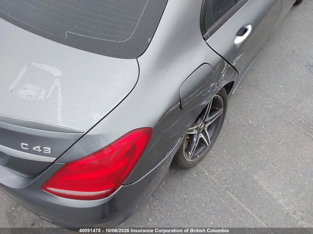 Продаж на аукціоні авто 2017 Mercedes-benz C 43 4mati Amg, vin: 55SWF6EB5HU192033, номер лоту: 40091478