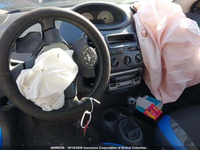 Продаж на аукціоні авто 2005 Toyota Echo, vin: JTDJT123550074109, номер лоту: 40089259
