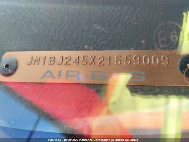 Продаж на аукціоні авто 2002 Mazda Protege5 Es, vin: JM1BJ245X21559009, номер лоту: 40091484