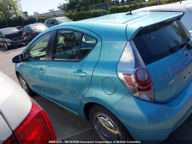Aukcja sprzedaży 2012 Toyota Prius C, vin: JTDKDTB3XC1012144, numer aukcji: 40083210
